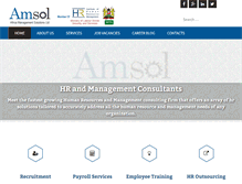 Tablet Screenshot of amsol.co.ke
